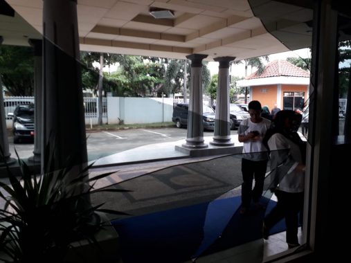 Massa HMI Bandar Lampung Ancam Laporkan Pegawai Balai Besar Mesuji-Sekampung