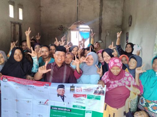 Agus Djumadi Ajak Warga Kemiling, Rajabasa, dan Langkapura Tidak Golput Pada Pemilu 17 April 2019