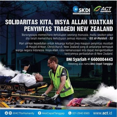 ACT Lampung Bersama Jamaah Masjid Baabussalam Pinangjaya Kemiling Ajak Warga Salat Gaib untuk Korban Teroris di Selandia Baru