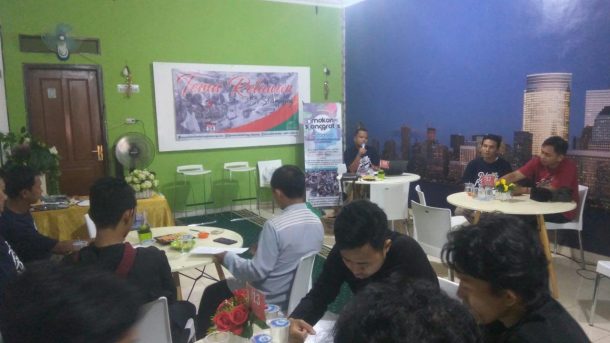 Relawan Komunitas Berbagi Lampung Gelar Pertemuan Bahasa Program Ramadan