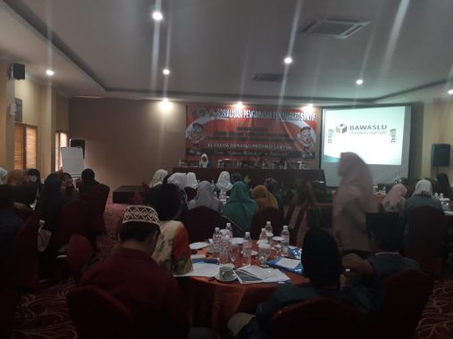 Bawaslu Lampung Kerja Bareng Pelajar NU Awasi Pemilu-Pilpres 2019