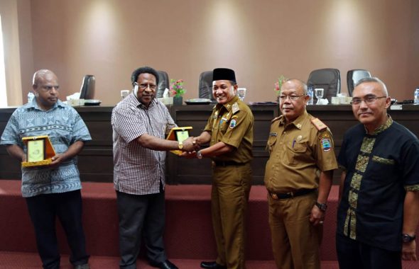 Tim International Coconut Community dan Delegasi Papua Nugini Sambangi Lampung Selatan