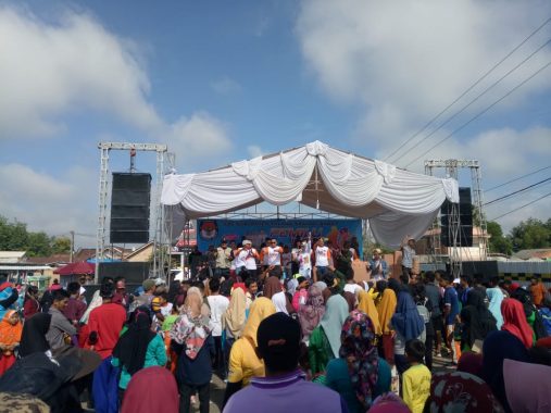 Relawan Agus Widodo Sisir Bandar Lampung Perkenalkan Caleg Ganteng untuk DPRD Lampung Nomor 11 Asal PKS