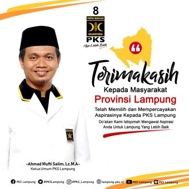 Hitung Cepat PKS Tanggamus, Prabowo 96.763, Jokowi 83.610