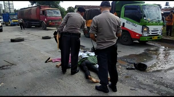 Amiyati Asal Bumiratu Nuban Lampung Tengah dan Calon Suaminya Tewas Kecelakaan di Dekat Lampu Merah Campang Raya