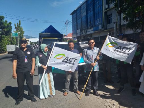 ACT Lampung Kirim 5 Truk Logistik untuk Korban Banjir di Bengkulu