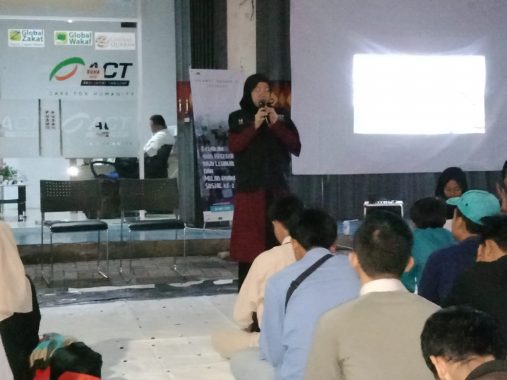 Puluhan Komunitas Tumpah Ruah di Halaman Kantor ACT Lampung, Ada Apa Ya?