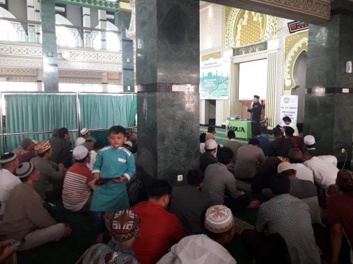 Kajian Riba Gelaran IZI Lampung di Masjid Ad Du'a Dihadiri Ratusan Peserta