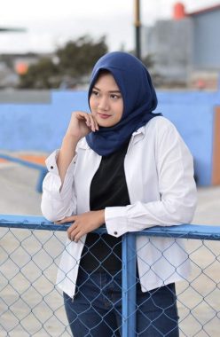 Si Cantik Mariza Barbora Prameswari Ajak Milenial Banyak Sedekah untuk Palestina lewat ACT Lampung