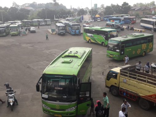 46 Bus di Terminal Rajabasa Tidak Layak Dioperasikan