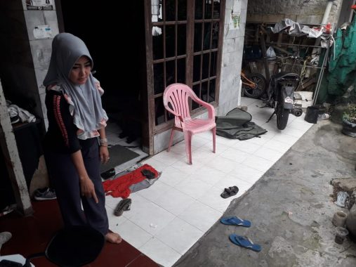 Hujan Deras, Jalan Cut Nyak Dien Depan Rumah Wali Kota Bandar Lampung Herman HN Tergenang Tinggi