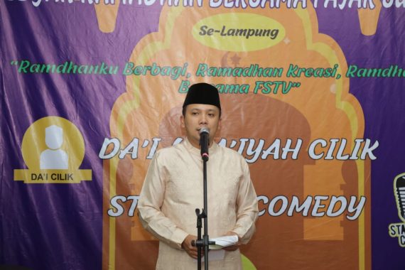 Gubernur Lampung Ridho Ficardo Ajak Pegiat Media Sosial Perangi Hoax