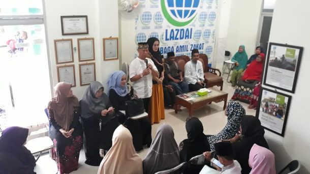Ini yang Dilakukan Ketua Fraksi PKS DPRD Bandar Lampung Muchlas Bastari di Eks Lokalisasi Panjang, Masya Allah