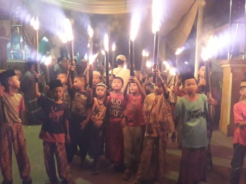 Alasan Risma Al Ihsan Kotabaru Bandar Lampung Pilih Semarakkan Malam Takbiran dengan Pawai Obor Keliling