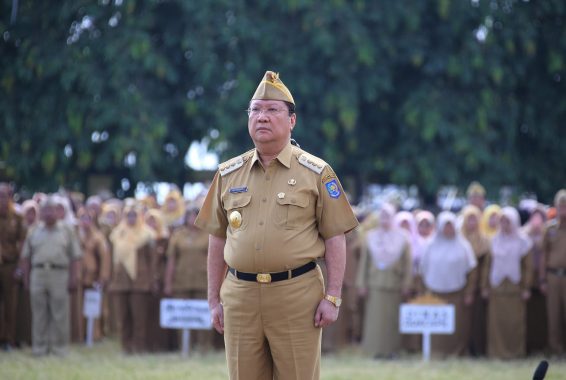 Pj Gubernur Lampung Boytenjuri Beri Taklimat ke Eselon II dan III