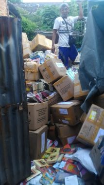 Komunitas di Lampung Galang Dana Selamatkan Buku 20 Ton yang Mau Didaur Ulang
