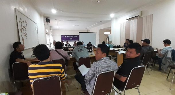 Suksesi AJI Bandar Lampung: Hendri Sihaloho-Dian Wahyu Jabat Ketua-Sekretaris 2019-2022