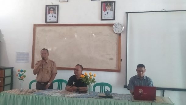 Pemred Jejamo.com Adian Saputra Narasumber Pelatihan Jurnalistik di SMKN 1 Kotaagung Barat