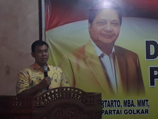 AMPG Lampung Gelar Orientasi, Rycko Menoza Berbagi Cerita