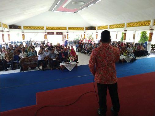 SMPN 1 Rajabasa Lampung Selatan Kukuhkan Duta Literasi