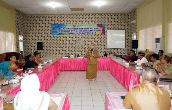 Dinkes Lampung Selatan Sosialisasi Gerakan Deteksi Dini Faktor Risiko Penyakit Tidak Menular