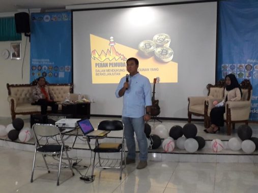 Rycko Menoza Isi Seminar Kepemudaan di Fakultas Kedokteran Universitas Lampung