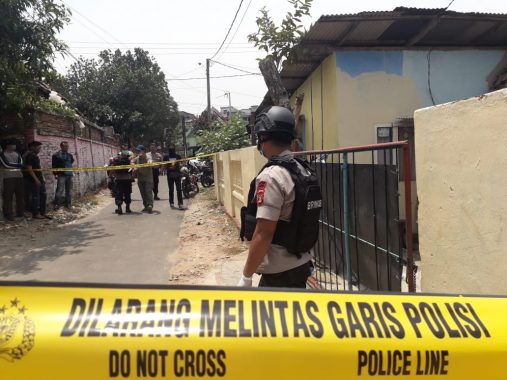 Geledah Rumah Orangtua Terduga Teroris YY di Gang Bintara 2, Tim Densus Tidak Temukan Benda Mencurigakan