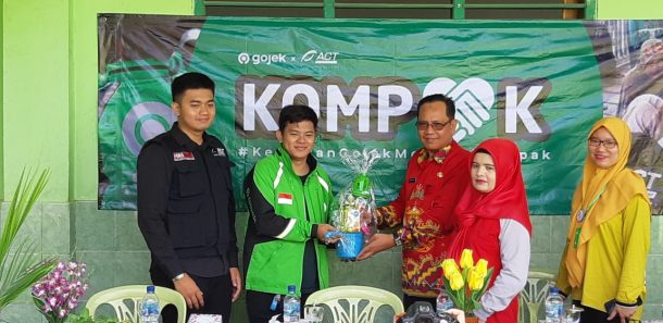 Fasilitas MCK Direnovasi Gojek dan ACT Lampung, MI Miftahul Jannah Berharap Dibantu Sumur Bor