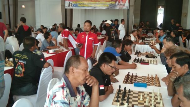 2 Grand Master dan 9 Master Internasional Ramaikan Turnamen Catur Puslatpurmar-8 Teluk Ratai Lampung
