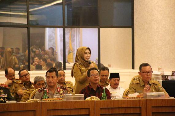 Ini yang Disampaikan Bupati Tanggamus Dewi Handajani ke Ketua DPR Puan Maharani
