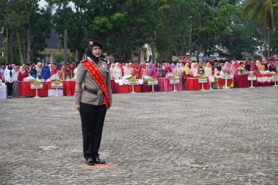 Peringatan Hari Ibu, Semua Petugas Upacara di Lampung Selatan Ini Semuanya Wanita