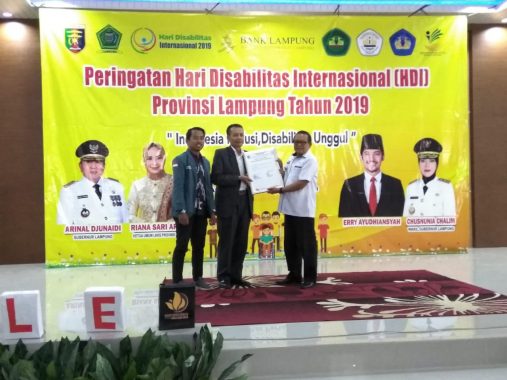 Pemprov Lampung dan Unila Peringati Hari Disabilitas Internasional