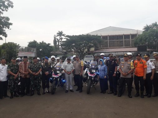 Jelang Natal dan Tahun Baru Polda Lampung dan TNI Siagakan Ribuan Personel