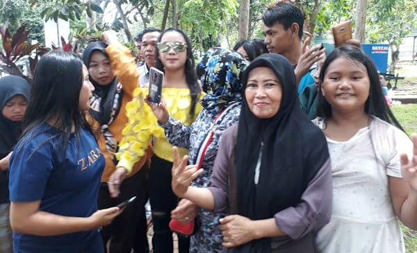 Puncak Mas Dipadati Pengunjung Luar Bandar Lampung