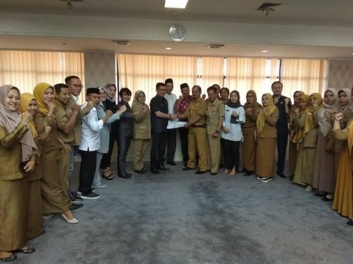 Kantor Baru Kecamatan Rajabasa Diresmikan, Ketua RT  6 Rajabasa Nunyai Fajrun Sampaikan Harapan