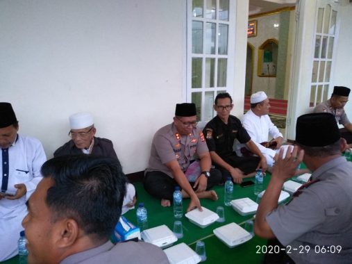 Ketua Senkom Bakauheni Partisipasi Patroli Subuh Kapolres Lampung Selatan