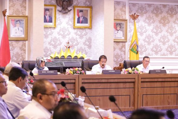 Wakil Bupati AM Syafei Jelaskan Sekilas Hasil Rapat Soal Pemilihan Kepala Pekon Serentak Se-Tanggamus