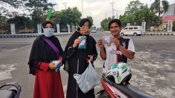 Cegah Penyebaran Covid 19, Dishub Lampung Selatan Kembali Lakukan Penyemproyan Disinfektan