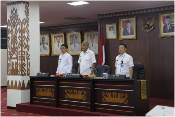 Nanang Ermanto Bersama Kepala Daerah Se-Provinsi Lampung Teken MoU Dengan Kejaksaan