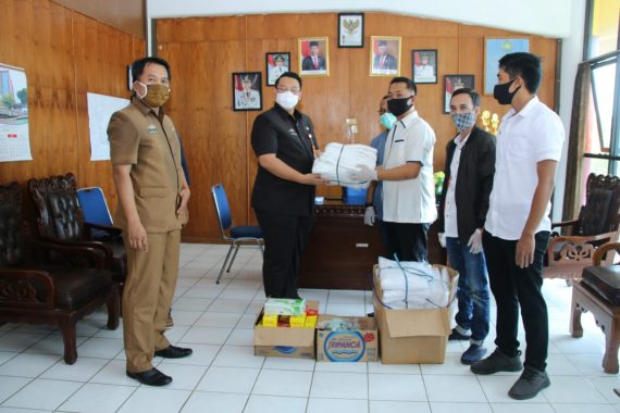 Hipmi Lampung Utara Salurkan Bantuan Alat Pelindung Diri ke Rumah Sakit Ryacudu