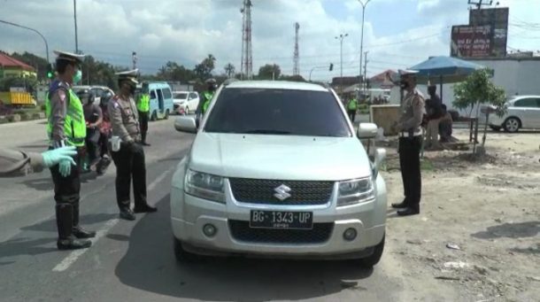 Empat Tersangka Pelaku Pemalakan di Jalan Lintas Sumatera Terbanggibesar Dibekuk Polisi