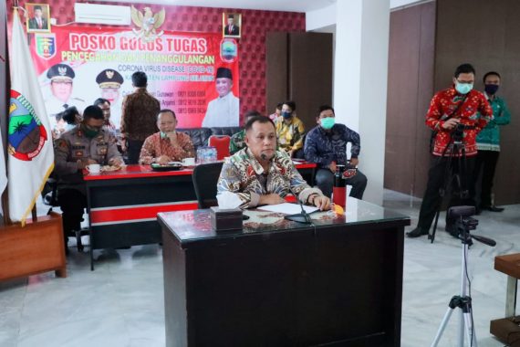 Lapor Penanganan Virus Corona, Nanang Ermanto: Tolong Lampung Selatan Diutamakan, Pak Gubernur