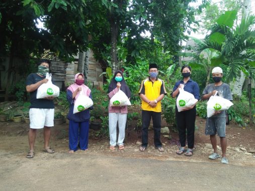 Warga 8 Pekon Terisolasi di Kecamatan Pematangsawa Tanggamus Dapat Bantuan Sosial