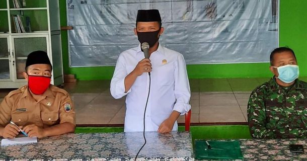 Antoni Imam Sosialisasi Perda di Sidomulyo, Ingatkan Semua Pihak Kerja Sama Kompak Putus Mata Rantai Covid-19