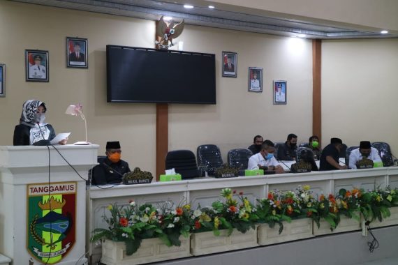DPRD Tanggamus Terima LKPj Bupati Tahun 2019