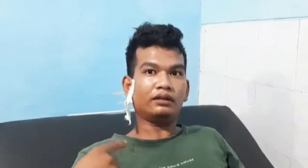 Berbagi Nasi dan Masker di Dusun 5 Desa Sidorejo Sidomulyo, Antoni Imam Bertemu Guru Semasa SD