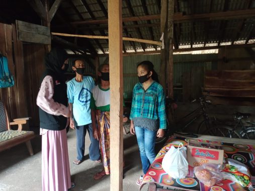 ACT Lampung Bantu Korban Puting Beliung Braja Selebah Lampung Timur