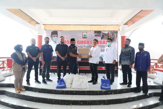 Tim Gugus Tugas Penanganan Covid-19 Lampung Selatan Gencar Sosialisasi New Normal