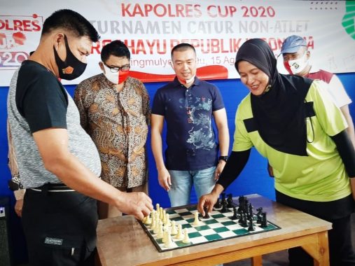 Percasi Gandeng Kepolisian, 106 peserta Ramaikan Turnamen Catur Kapolres Metro Cup 2020