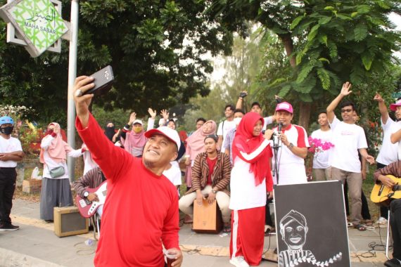 Jejamo.com-ACT Lampung Bagikan Bingkisan Program Lumbung Sedekah Pangan di Hajimena Natar